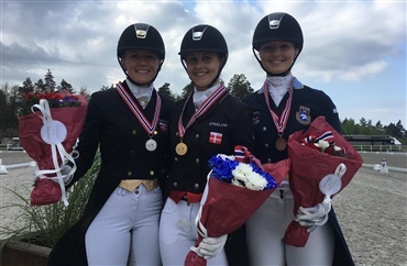 Individuelt guld til Victoria og Carina