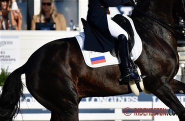 Fem rideforbund protesterer: FEI &aring;bner for russisk deltagelse