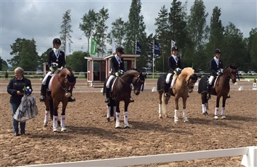 Guld til ponyerne i Ypäjän (Video)