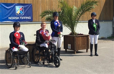 4 individuelle medaljer til pararytterne