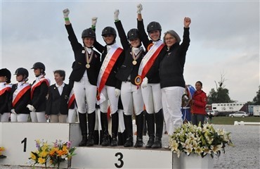 EM-bronze til det danske ponydressurhold