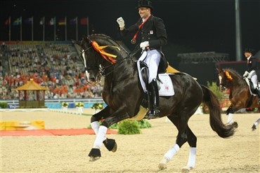 Dressurrytterne festede igennem