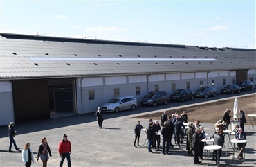 Brand i stald hos Helgstrand Dressage!