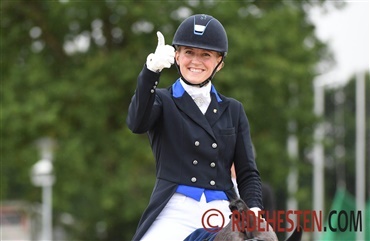 Nanna Merrald er ny rytter p&aring; Blue Hors Don Olymbrio