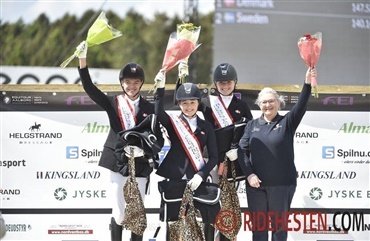 Flotte danske pr&aelig;stationer i Nations Cups