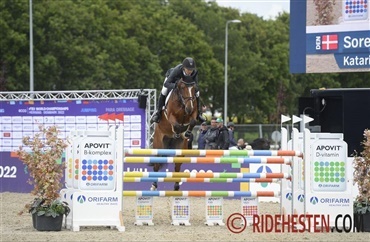 Katarina Ask i topform i Belgien