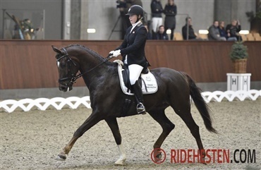 Unge danske dressurryttere i &Oslash;strig