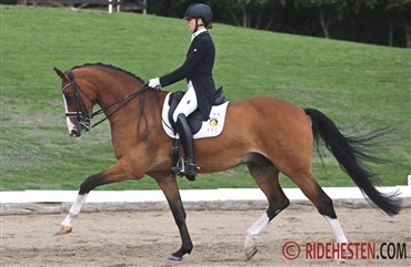 Camilla Ahlers i Grand Prix-sejr