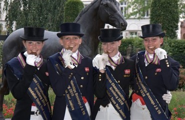 Bronze til juniorerne ved EM i dressur