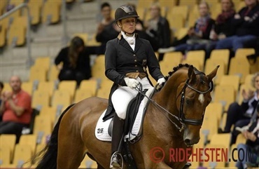 Isabell Werth og Emilio nr. 3 i verdenen