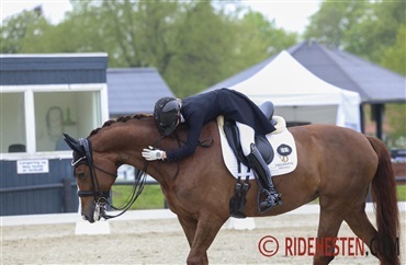 Clara gjorde rent bord ved NM