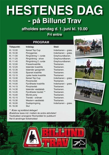 Hestenes Dag p&aring; Billund Trav