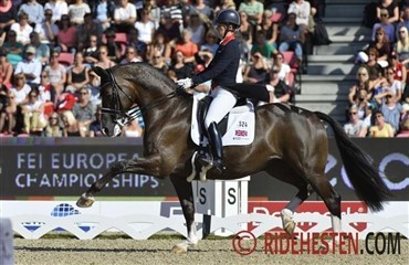 Charlotte og Valegro i storform f&oslash;r EM