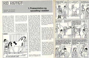 Opsadlingstips fra tegneserien "Rid rigtigt"