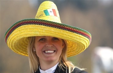 Tina bedste kvindelige springrytter
