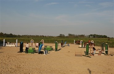 Banetr&aelig;ning hos Kirstinelund Ridecenter