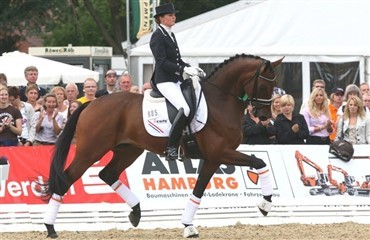 Emmelie og Florencio i PAVO Cup