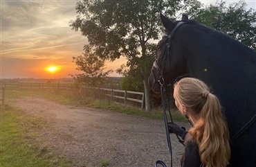 Frederikke mistede sin hest til herpes juleaften