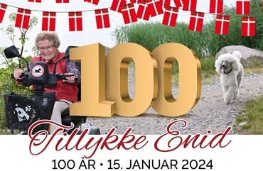 Enid Bak Rasmussen fylder 100 &aring;r