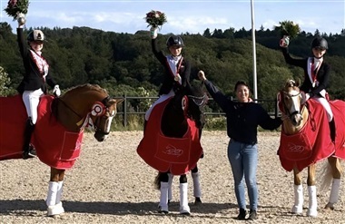 Cedergaard tog DM-guld for ponyhold