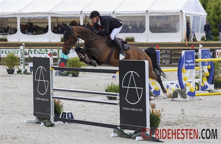 Andreas Schou placeret i 145 cm