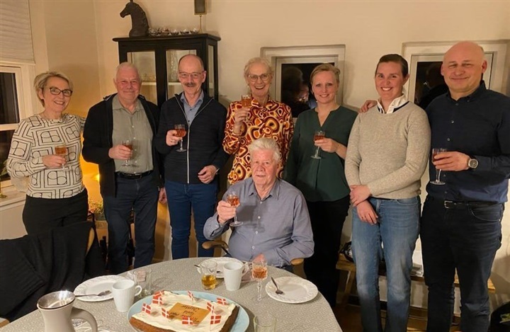 Hans J&oslash;rgen Juhl blev fejret af avlerkollegaer