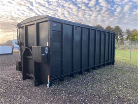 Container til Møg med Hydraulisk låg
